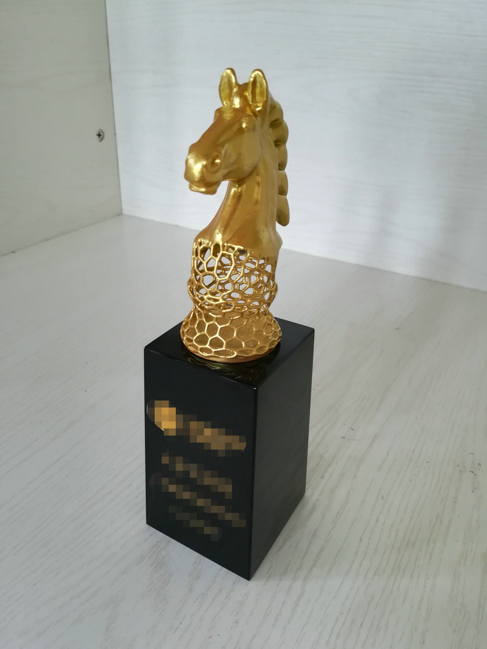 半實半鏤空金屬3D打印創意禮品